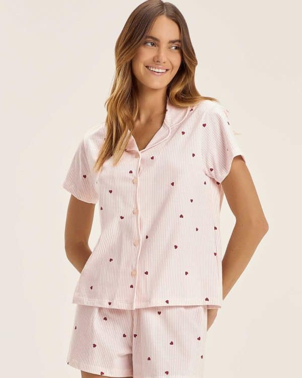 PIJAMA SHORT 2P MANGA CORTA 2011359