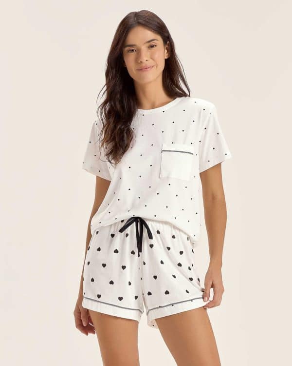 PIJAMA SHORT 2P MANGA CORTA 2011480