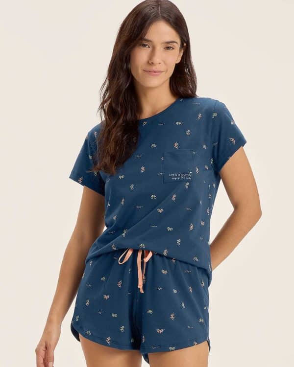 PIJAMA SHORT 2P MANGA CORTA 2011590